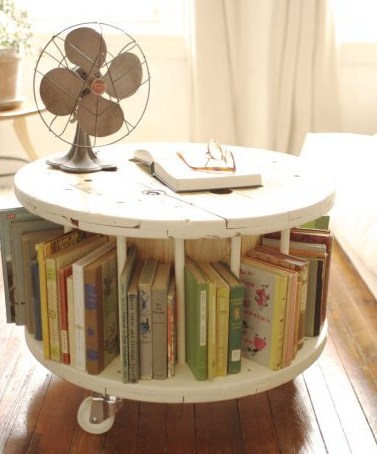 Coffee online table bookshelf